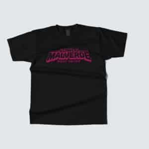 Playera Negra Sonido Malverde Vista Frontal