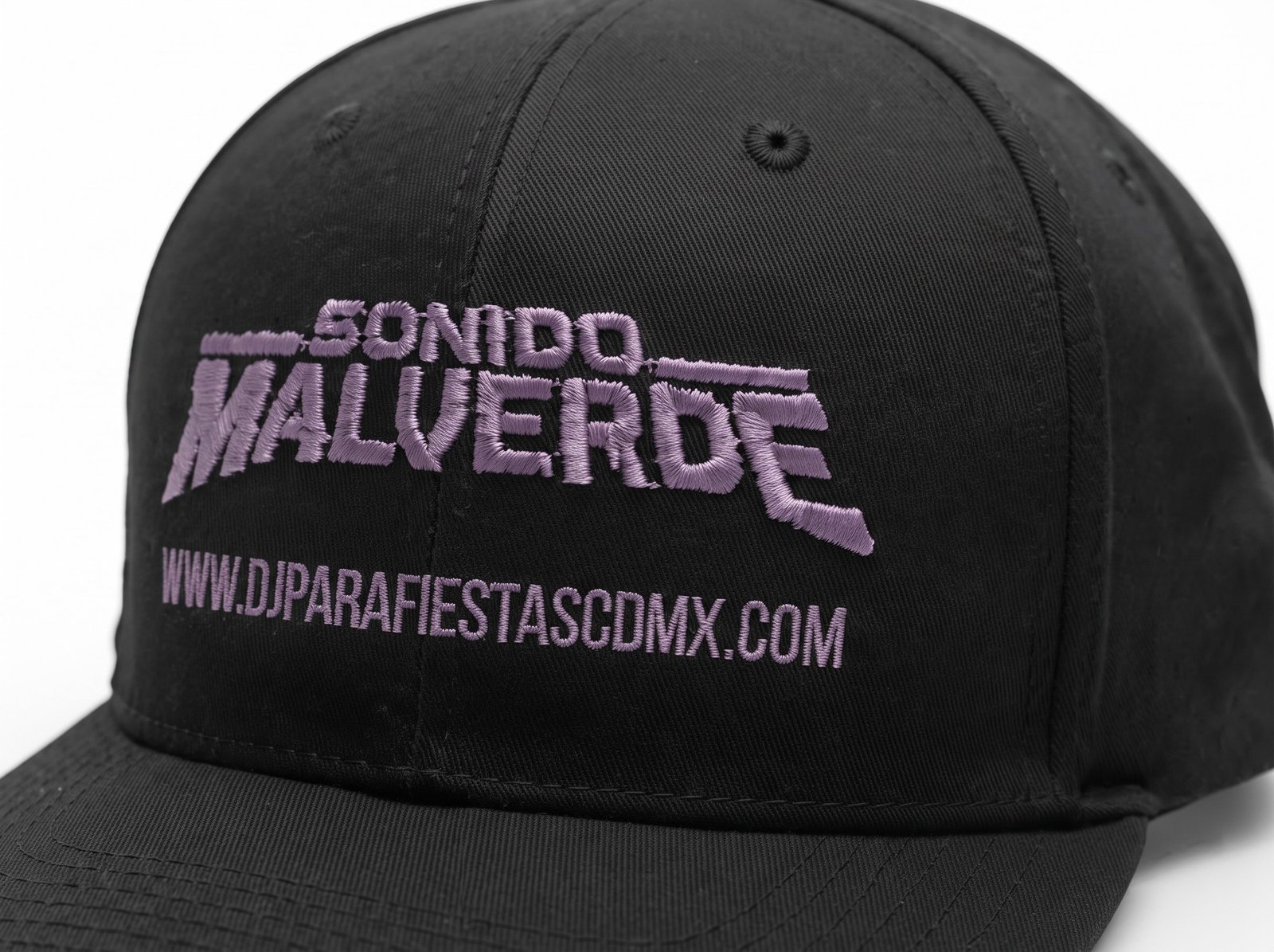 Gorra Snapback Negra Sonido Malverde
