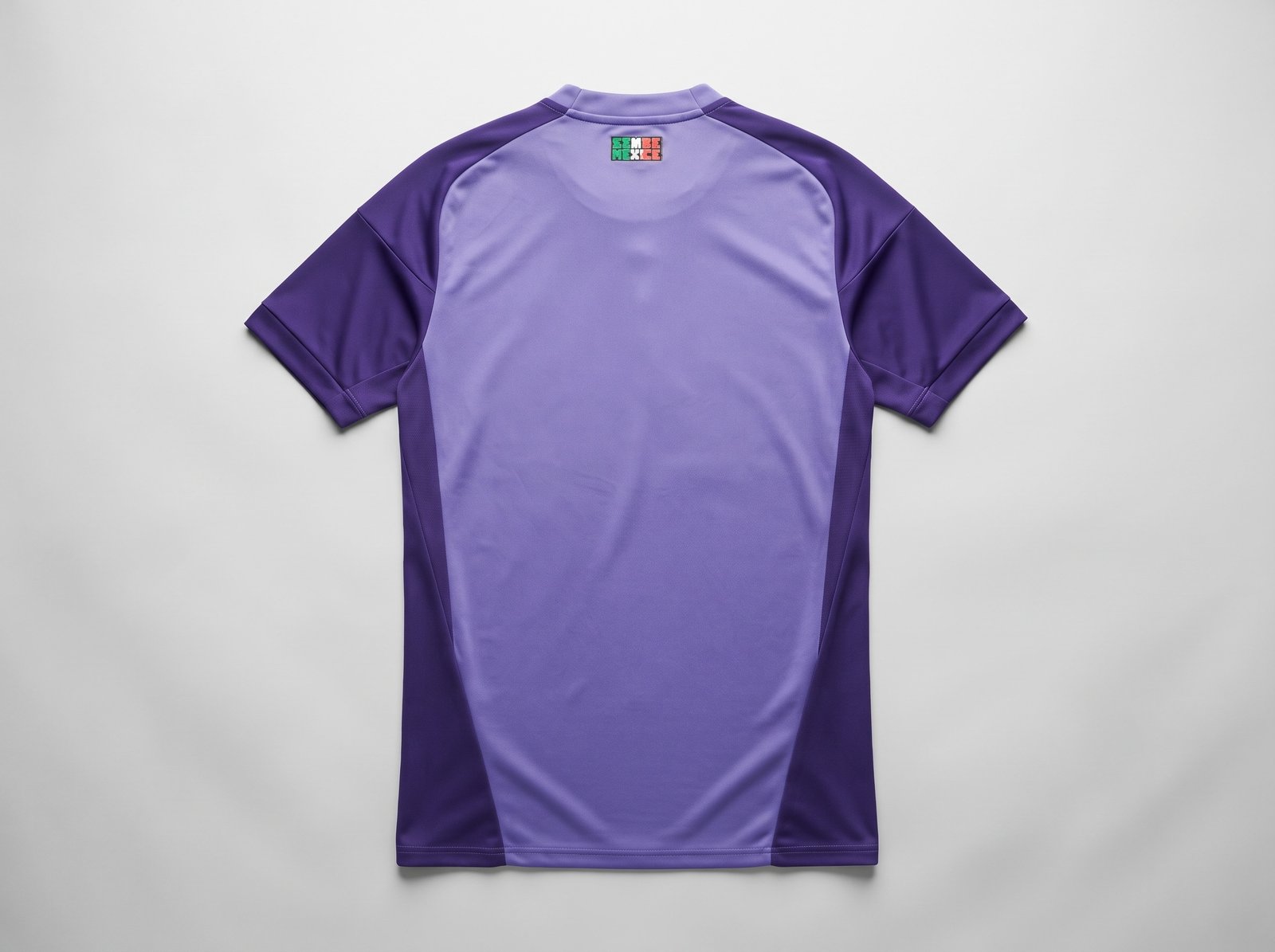 Jersey Morado Selección México Sonido Malverde Vista Trasera