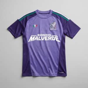 Jersey Morado Selección México Sonido Malverde Vista Frontal