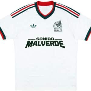 Jersey Blanco Selección México Sonido Malverde Vista Frontal