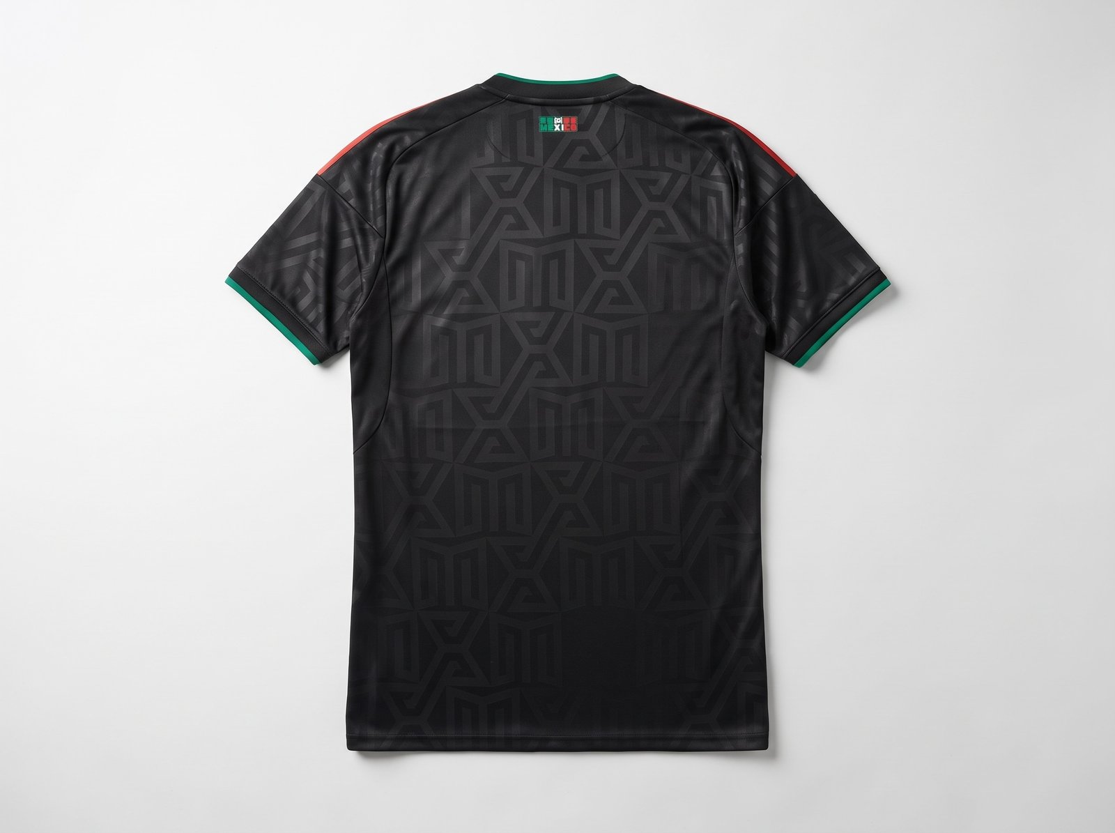 Jersey Negro Selección México Sonido Malverde Vista Trasera