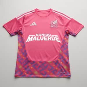 Jersey Rosa Selección México Sonido Malverde Vista Frontal