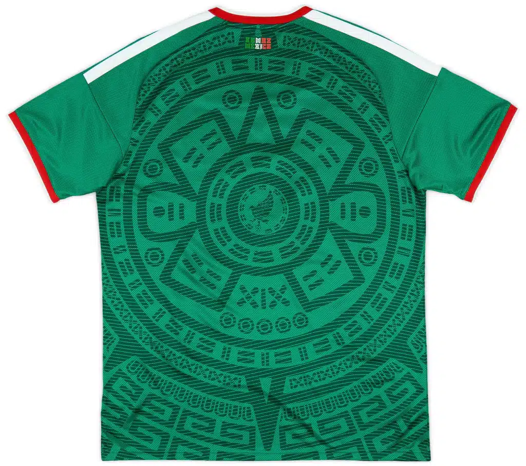 Jersey Verde Selección México Sonido Malverde Vista Trasera