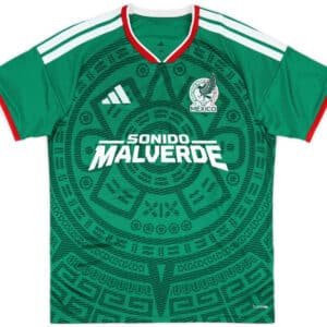 Jersey Verde Selección México Sonido Malverde Vista Frontal