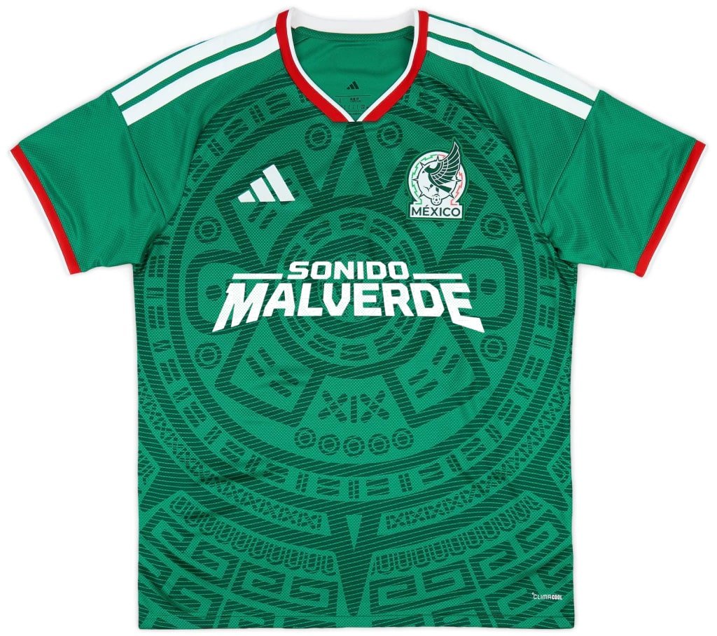 Jersey Verde Selección México Sonido Malverde Vista Frontal
