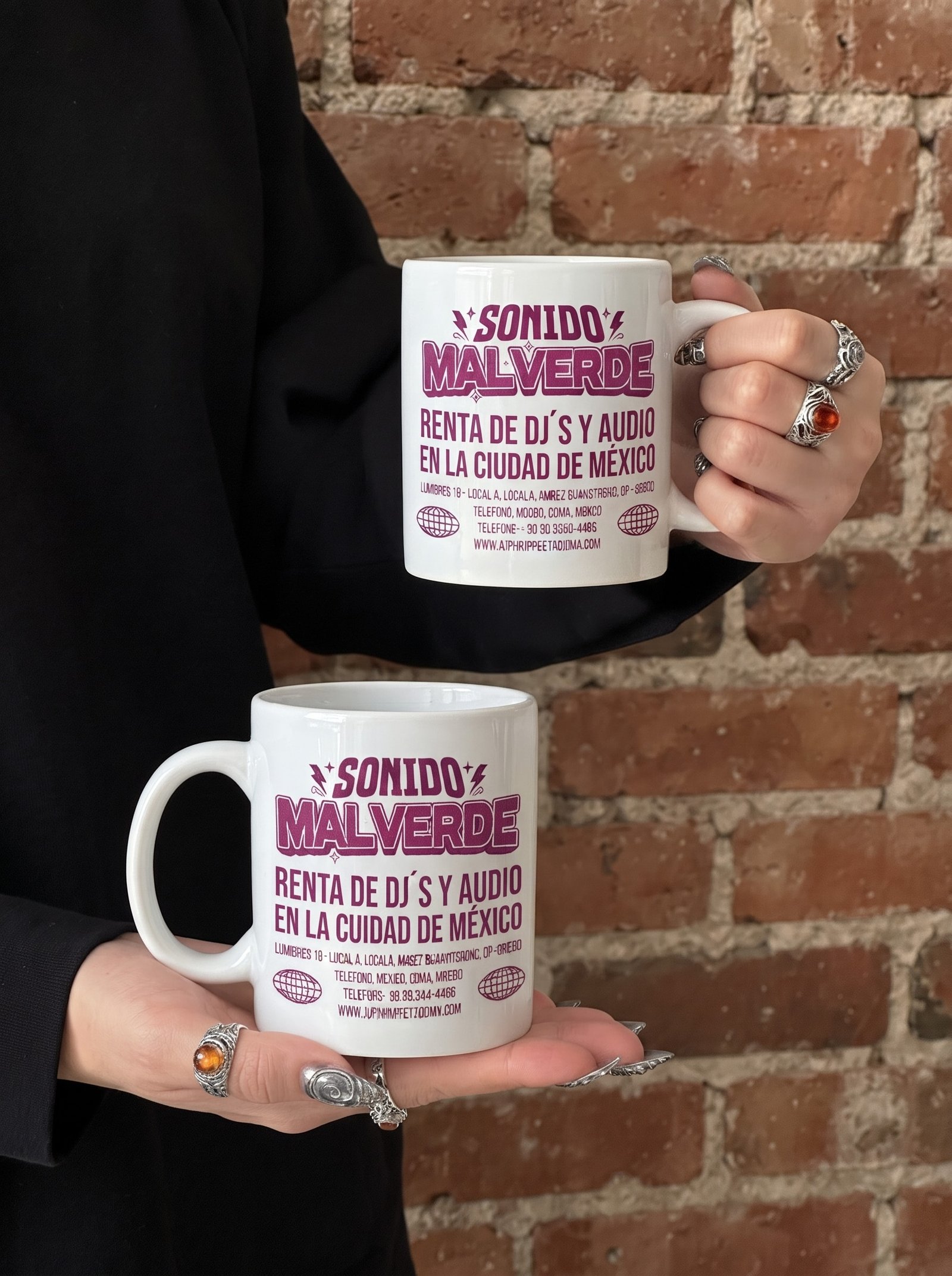 Taza Cerámica Sonido Malverde