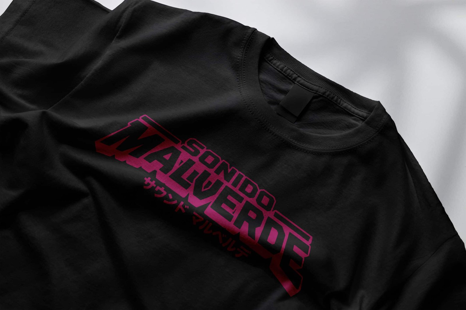 Playera Negra Sonido Malverde